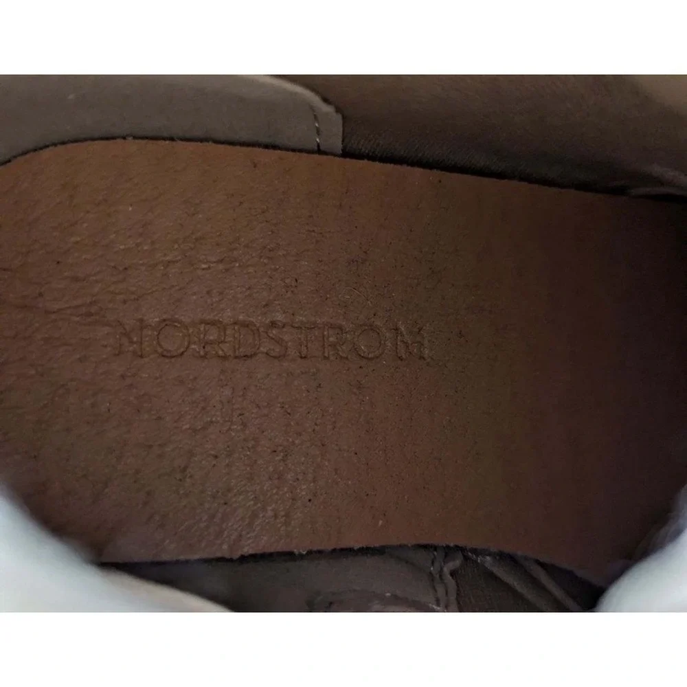 Nordstrom Kids Suede Chukka‎ Boots Tan Lace Up Zip Size 12M